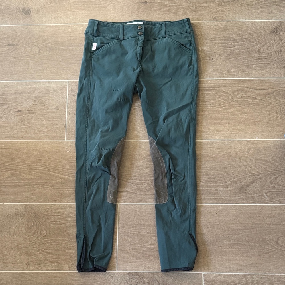 The Tailored Sportsman Teal Riding Pants
